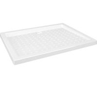 vidaXL Receveur de douche antidérapant blanc 90x70x4 cm ABS