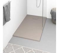 vidaXL Receveur de douche Marron