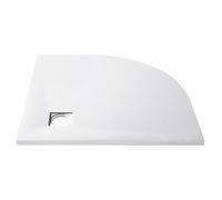 vidaXL Receveur de douche SMC blanc 90x90 cm