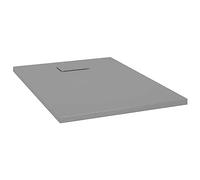 vidaXL Receveur de douche SMC Gris 100x70 cm