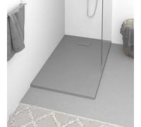 vidaXL Receveur de douche SMC Gris 120x70 cm