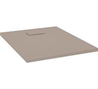 vidaXL Receveur de douche SMC Marron 90x70 cm