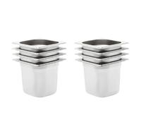 vidaXL Récipients Gastronorm Acier Inox