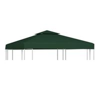 Vidaxl Recouvrement De Remplacement D'auvent 310 G/M² 3 X 3 M Vert Multicolore