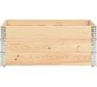 vidaXL Rehausses de palettes 3 pcs. 100×150 cm pin massif