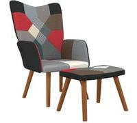 vidaXL Chaise de relaxation Patchwork