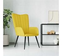 VIDAXL vidaXL Chaise de relaxation - Jaune moutarde