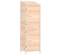 Vidaxl Remise De Jardin 55x52x174,5 Cm Bois De Sapin Solide
