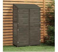 vidaXL Remise de jardin Anthracite 102x52x174,5cm Bois de sapin solide 152192