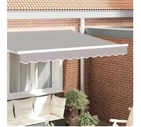 vidaXL Remplacement de lambrequin Gris clair 3 m Polyester 42000772