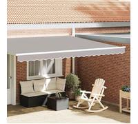 vidaXL Remplacement de lambrequin Gris clair 4,5 m Polyester 42000775