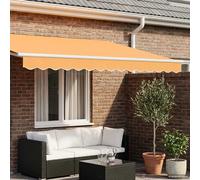 vidaXL Remplacement de lambrequin Sable 5 m Polyester