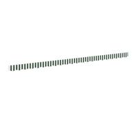 vidaXL Remplacement de Lambrequin Vert et Blanc 480 x 20 cm Polyester