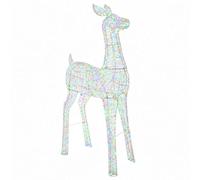 vidaXL Renne de Noël Lumineux à LED LOVIISA 900 LED Multicolore