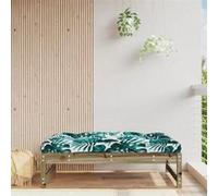 vidaXL Repose-pied de jardin 120x80 cm bois de pin imprégné, tabouret, repose-pied ottoman, tabouret de jardin, pouf, 825743 Multicolore G