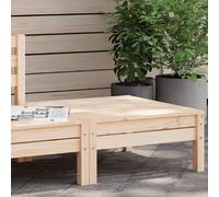 vidaXL Tabouret de jardin en pin massif