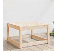 vidaXL Tabouret de jardin en pin massif