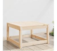 vidaXL Tabouret de jardin en pin massif