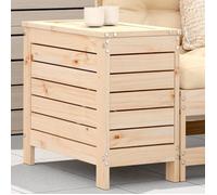 vidaXL Tabouret de jardin 62x31,5x52 cm pin massif
