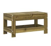 vidaXL Repose-Pied de Jardin, Table Basse, Tabouret de Bar, Meuble de Patio Terrasse Balcon Arrière-Cour Extérieur, Bois de Pin Imprégné