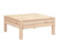 vidaXL Tabouret de jardin en pin massif