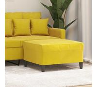 vidaXL Repose-pied - Jaune