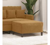 Tabouret 70x55x41 cm velours marron349324