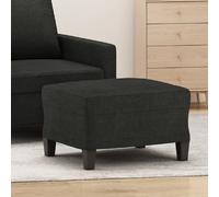 vidaXL Repose-pied - Noir