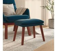 vidaXL Repose-pied - Bleu