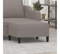 vidaXL Repose-pied - Taupe