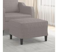 vidaXL Tabouret 60x50x41 cm tissu taupe349286 Taupe G