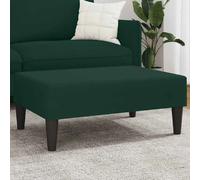 vidaXL Repose-pied - Vert foncé