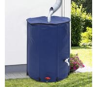 vidaXL Réservoir d'eau 750 L avec robinet pliable et tuyau d'arrosage – PVC