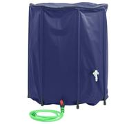 vidaXL Réservoir d'eau avec Robinet Pliable, Conteneur d'eau avec Tuyau d'Arrosage, Bidon d'eau pour Camping Randonnée Pêche, 1250 L PVC