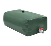 vidaXL Réservoir d'eau avec robinet pliable, 500 L PVC, tuyau d'arrosage