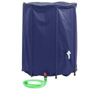 vidaXL Réservoir d'eau avec Robinet Pliable, Conteneur d'eau avec Tuyau d'Arrosage, Bidon d'eau pour Camping Randonnée Pêche, 750 L PVC