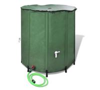 vidaXL Réservoir d'eau de pluie pliable 750 L Vert