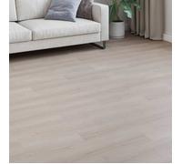 vidaXL Revêtement de sol en laminate 5 pcs Bleu ciel 101 x 20 x 0,8 cm, Salon, sol en stratifié rectangulaire moderne pour maison, résistant, système à clip, grain unique