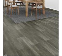 vidaXL Revêtement de sol en laminate 5 pcs Gris vieilli, Salon, sol en stratifié rectangulaire moderne pour maison, résistant, système à clip, grain unique