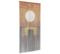 vidaXL Rideau anti-insectes multicolore 200 x 100 cm en bambou