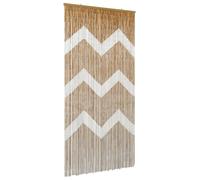 vidaXL Rideau anti-insectes multicolore 200 x 100 cm en bambou