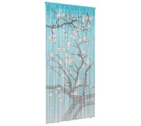 vidaXL Rideau anti-insectes multicolore 200 x 100 cm en bambou