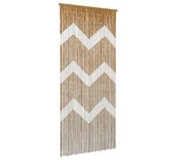 vidaXL Rideau anti-insectes multicolore 200 x 90 cm en bambou