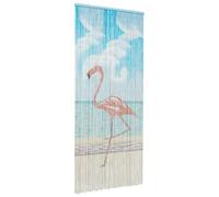 vidaXL Rideau anti-insectes multicolore 200 x 90 cm en bambou