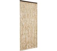 vidaXL Rideau anti-mouches Beige 100x230 cm Chenille