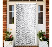 vidaXL Rideau chenille gris clair foncé 90x220 cm