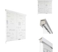 vidaXL Rideau de douche 120x240 cm Splash-Design - Rideaux de douche