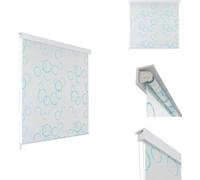 vidaXL Rideau de douche 140x240 cm motif de bulles - rideaux de douche