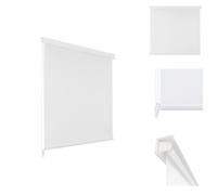 vidaXL Rideau de douche 160 x 240 cm blanc - Rideaux de douche