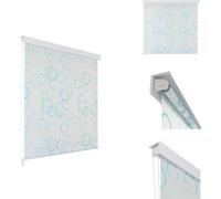vidaXL Rideau de douche 160x240 cm motif de bulles - rideaux de douche